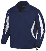 Baw Youth Crescent Tricot Outerwear Jackets NAVY/WHITE Pocket