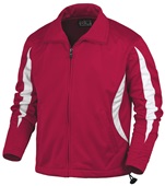 Baw Youth Crescent Tricot Outerwear Jackets RED/WHITE Pocket