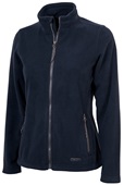 Charles River Women's Boundary Fleece Jacket 5250 NAVY Pocket