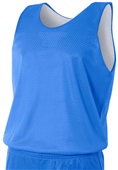 A4 Adult Reversible Mesh Basketball Tank Jerseys NF1270 Outside: ROYAL, Inside: WHITE Front