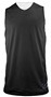 Champro Zone Reversible Basketball Jerseys Men Womens Youth Outside: BLACK, Inside: WHITE Front