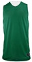 Champro Zone Reversible Basketball Jerseys Men Womens Youth Outside: Forest Green, Inside: WHITE Front