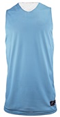 Champro Zone Reversible Basketball Jerseys Men Womens Youth Outside: LIGHT BLUE, Inside: WHITE Front