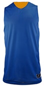 Champro Zone Reversible Basketball Jerseys Men Womens Youth Outside: ROYAL, Inside: GOLD Front