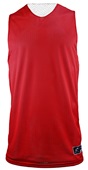 Champro Zone Reversible Basketball Jerseys Men Womens Youth Outside: SCARLET, Inside: WHITE Front