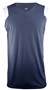 A4 Moisture Management V-Neck Muscle Jerseys NAVY/WHITE Front