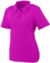Womens 3-Button Polo Shirt (WS -Power Pink) POWER PINK Pocket