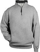 Badger 1/4 Zip Fleece Pullovers OXFORD Pocket