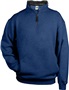 Badger 1/4 Zip Fleece Pullovers NAVY Pocket