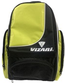 Vizari Solano Soccer Backpacks NEON YELLOW Front