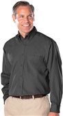 Blue Generation Men's LS Poplin Shirt GRAPHITE Pocket