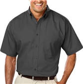 Blue Generation Men's SS Poplin Shirt GRAPHITE Pocket