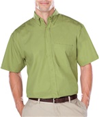 Blue Generation Men's SS Poplin Shirt CACTUS Pocket