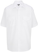 Edwards Mens Navigator Short Sleeve Shirt 000 - WHITE Pocket