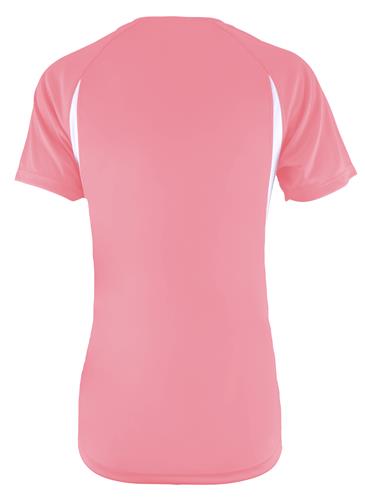 A4 Womens Color Blocked Performance V-Neck Shirt | Epic Sports