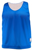 A4 Adult/Youth Lacrosse Reversible Practice Jersey Outside: ROYAL, Inside: WHITE Front