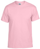 Gildan DryBlend G800 Adult G800B Youth T-Shirt LIGHT PINK Front