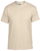 Gildan DryBlend G800 Adult G800B Youth T-Shirt SAND Front