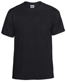 Gildan DryBlend G800 Adult G800B Youth T-Shirt BLACK Front