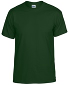 Gildan DryBlend G800 Adult G800B Youth T-Shirt Forest Green Front