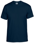 Gildan DryBlend G800 Adult G800B Youth T-Shirt NAVY Front