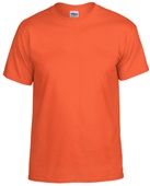 Gildan DryBlend G800 Adult G800B Youth T-Shirt ORANGE Front