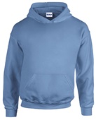 Gildan Heavy Blend Hooded Sweatshirts CAROLINA BLUE (NO DRAWSTRING) Front
