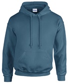 Gildan Heavy Blend Hooded Sweatshirts INDIGO BLUE Front