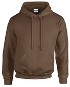 Gildan Heavy Blend Hooded Sweatshirts DARK CHOCOLATE Front
