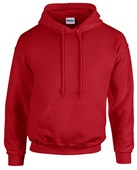 Gildan Heavy Blend Hooded Sweatshirts CHERRY RED Front