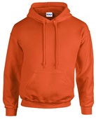 Gildan Heavy Blend Hooded Sweatshirts ORANGE Front