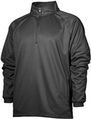 Baw Adult/Youth Quarter Zip Sweatshirt/Pullover BLACK Pocket