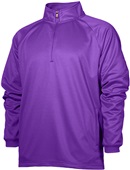 Baw Adult/Youth Quarter Zip Sweatshirt/Pullover PURPLE Pocket