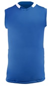 Champro Muscle DRI-GEAR Basketball Jersey Adult Womens BBJ9 ROYAL/WHITE Front