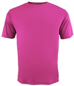 A4 Adult Cooling Performance Crew T-Shirts FUCHSIA Front