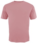 A4 Adult Cooling Performance Crew T-Shirts PINK Front