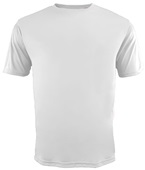 A4 Adult Cooling Performance Crew T-Shirts WHITE Front