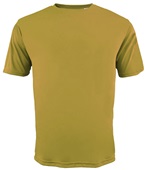 A4 Adult Cooling Performance Crew T-Shirts VEGAS GOLD Front