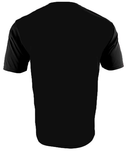 A4 Adult Cooling Performance Crew T-Shirts BLACK 