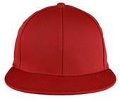 OC Sports Proflex Bamboo Charcoal Flat Visor Cap RED Front