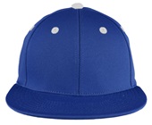 OC Sports Proflex Bamboo Charcoal Flat Visor Cap ROYAL/WHITE Front