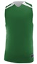 Slam Dunk Pro-Plus Reversible Basketball Jerseys Outside: FOREST, Inside: WHITE Front