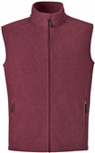 Core365 Journey Mens Fleece Vest BURGUNDY (060) Pocket