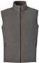 Core365 Journey Mens Fleece Vest HEATHER CHARCOAL (745) Pocket