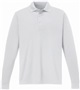Core365 Pinnacle Mens Long Sleeve Pique Polo WHITE (701) Pocket