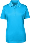 Core365 Origin Ladies Performance Pique Polo 78181 ELECTRIC BLUE Pocket