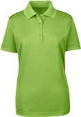 Core365 Origin Ladies Performance Pique Polo 78181 ACID GREEN Pocket