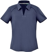 North End Sport Ladies Recycled Polyester Polo NIGHT/WHITE (846) Pocket