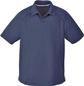 North End Sport Mens Recycled Polyester Pique Polo NIGHT/WHITE (846) Pocket