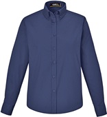Core365 Operate Ladies Long Sleeve Twill Shirt CLASSIC NAVY (849) Pocket